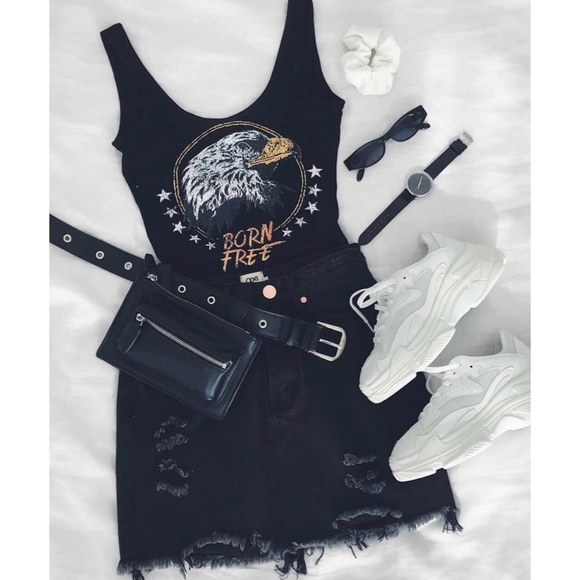 Showpo. Tops - Showpo Born Free Bodysuit.